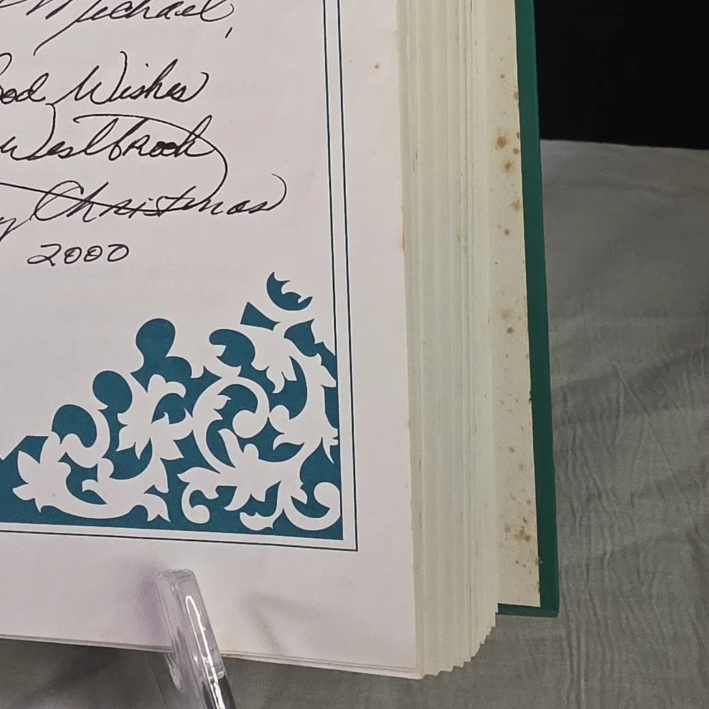 Priester's Dining On The Victorian Verandah‎ By Gene Westbrook Cookbook Signed